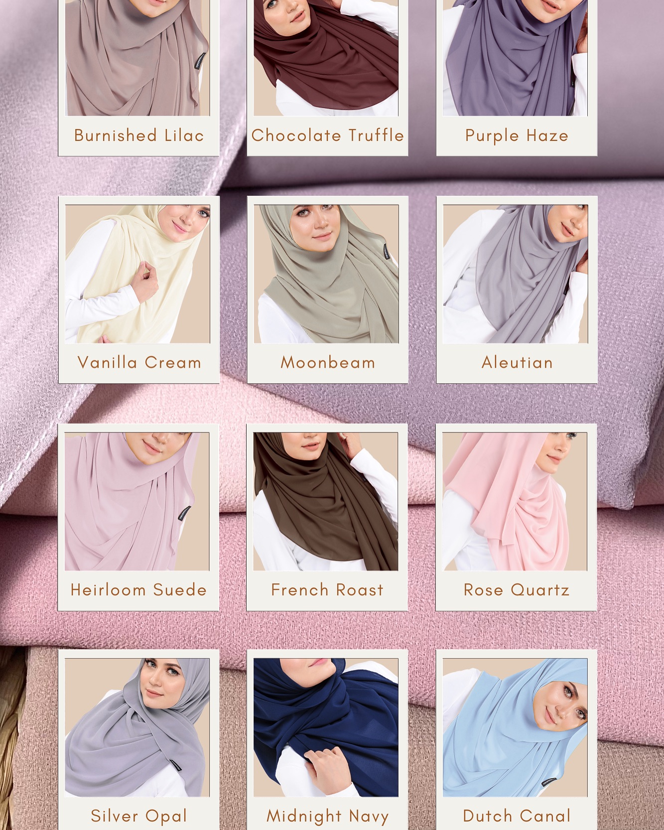 Premium Kate shawls NEW COLORS ˖ ࣪⊹𐙚
•Combo 3 for RM100. Code : COMBOPK
Purchase Thru 📌
•Website: https://www.anggunzara.com/product-category/premium-kate/
•Shopee : https://shopee.com.my/anggunzara.os
•Whatsapp: wasap.my/60104595525