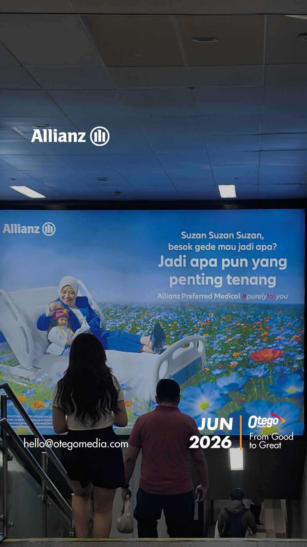 Langkah menuju masa depan dimulai dengan rasa tenang hari ini 💙Melalui Allianz Preferred Medical, setiap momen berharga bersama keluarga terasa lebih nyaman karena perlindungan kesehatan yang siap mendampingi kapan pun dibutuhkan